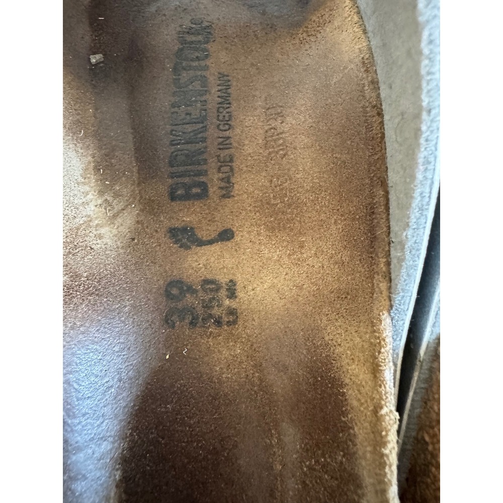 Birkenstock Arizona metallic silver sandals size 39 (8-8.5) - Picture 7 of 10
